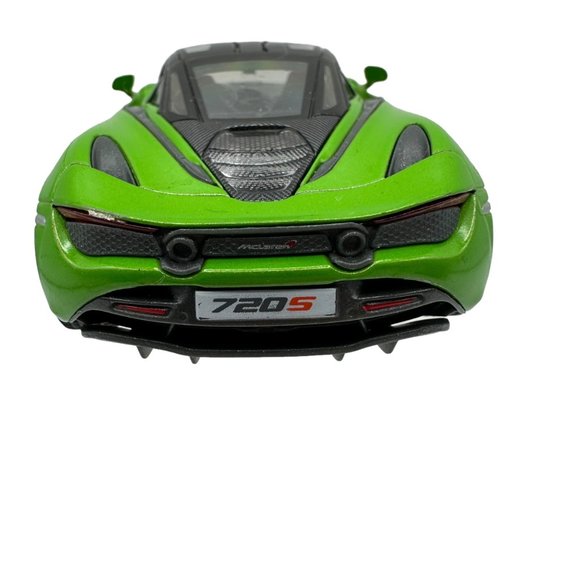 Kinsmart McLaren 720 S Model Car Silver 1/36 Scale KT5403 Diecast Pull Back Acti - Picture 5 of 12